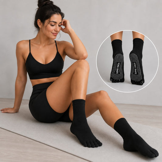 Media Tobillera Alta de Yoga X unidad