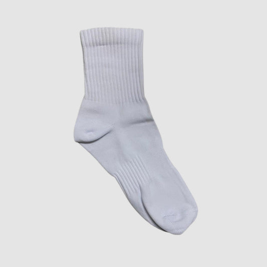 Media básica 3/4 blanca  x Docena - REF002